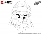 Coloriage ninjago lego lloyd 